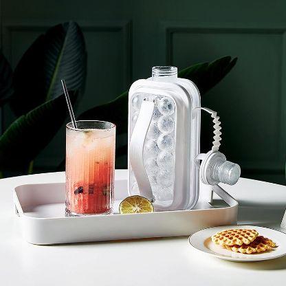 Iceball Maker Recipient pentru Bile de Gheata Perfect Rotunde Ideal pentru Bauturi Racoritoare